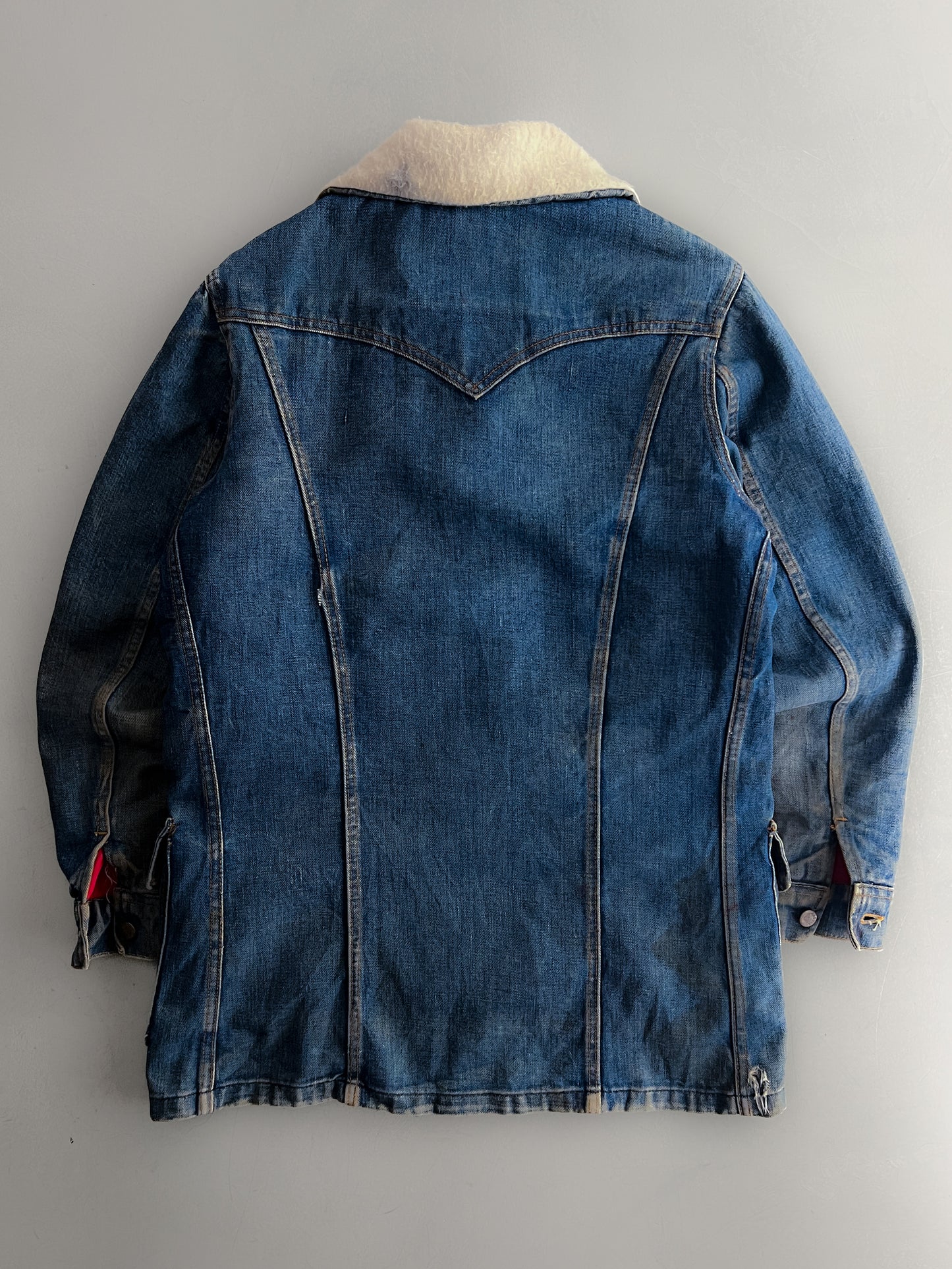 1970's Lee Storm Rider Denim Ranch Coat [M]