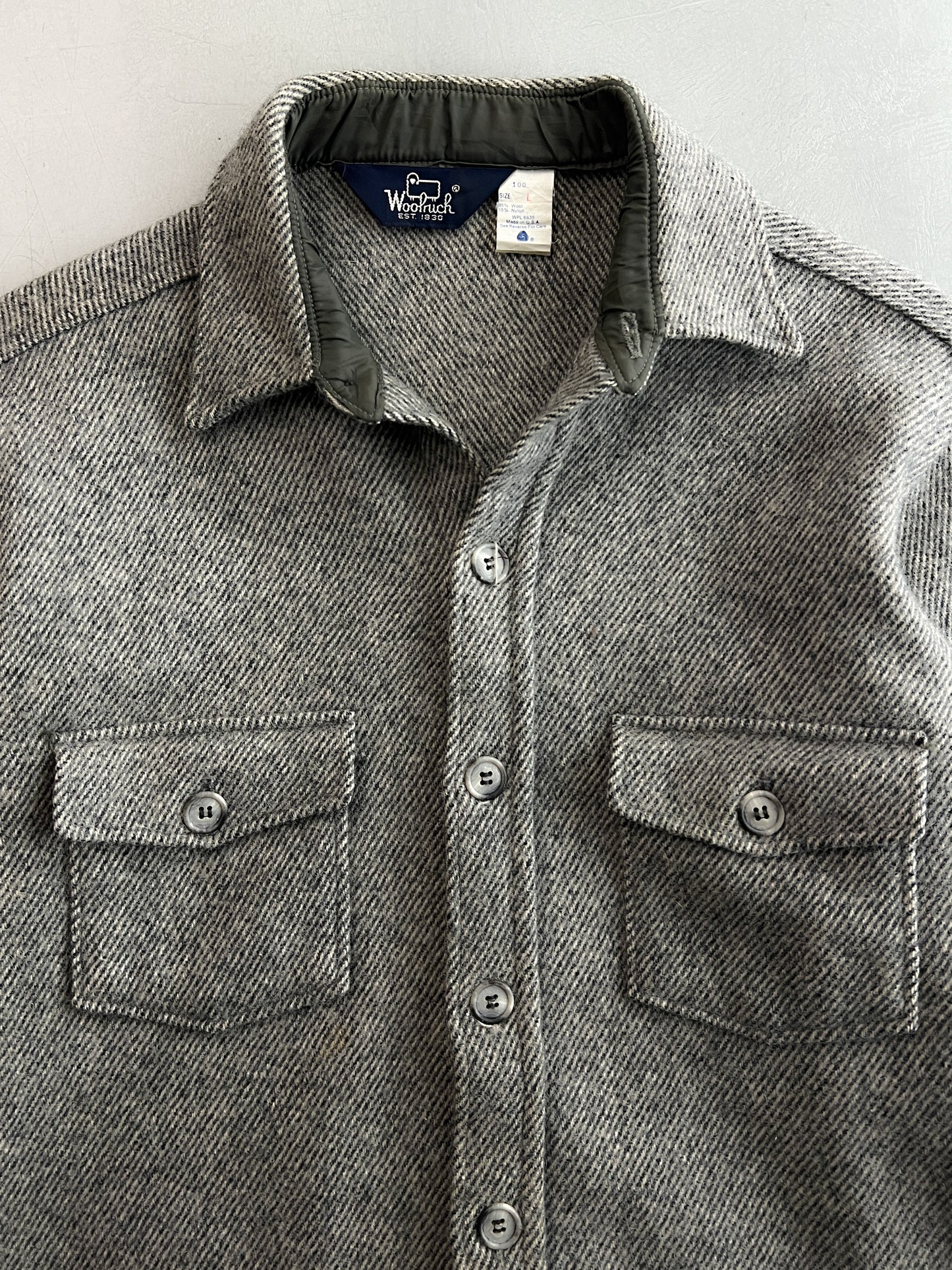 1970's Woolrich Overshirt [L]