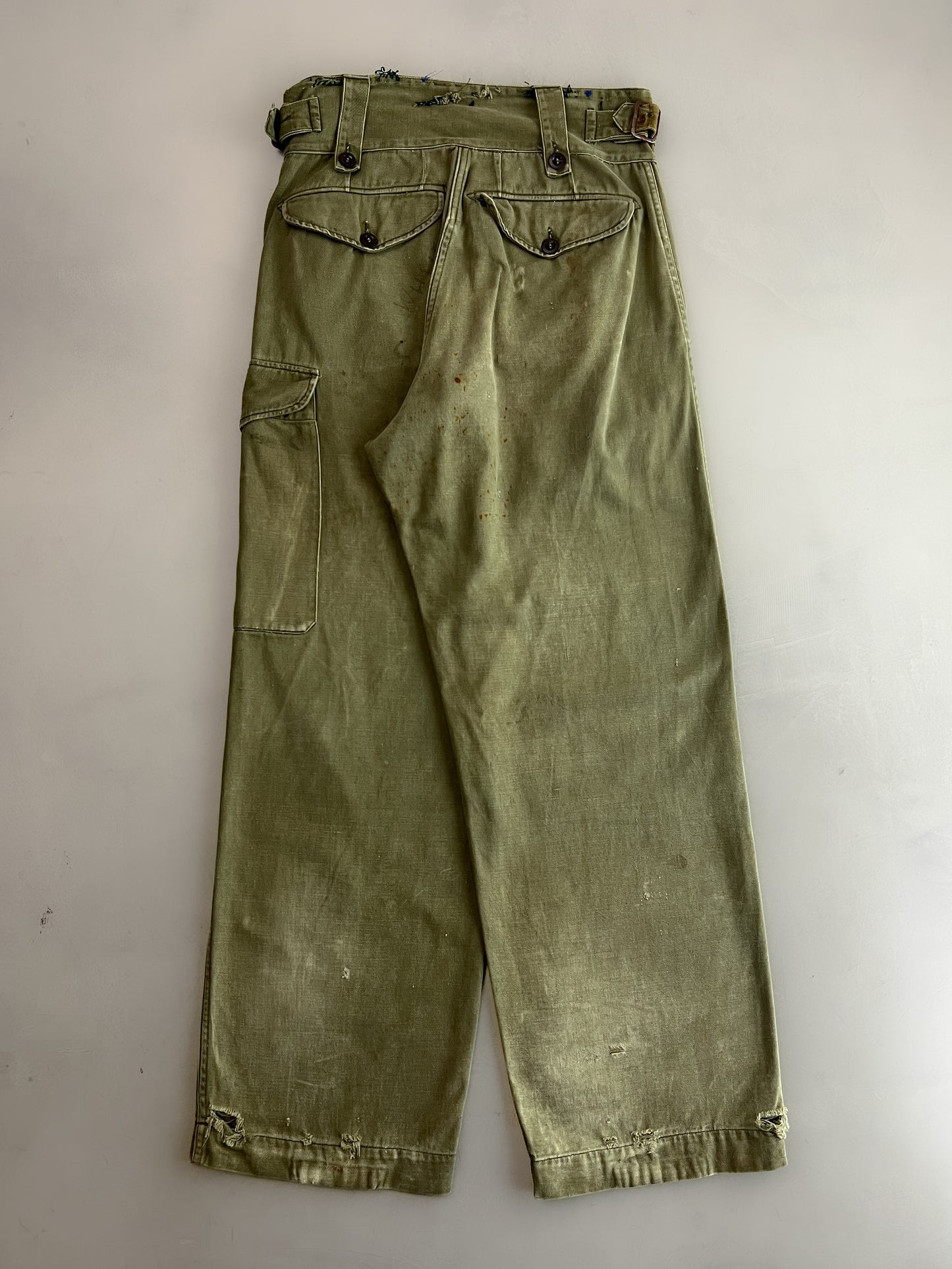 Thrashed 1960's Aus Army Ghurka Pants [30"]