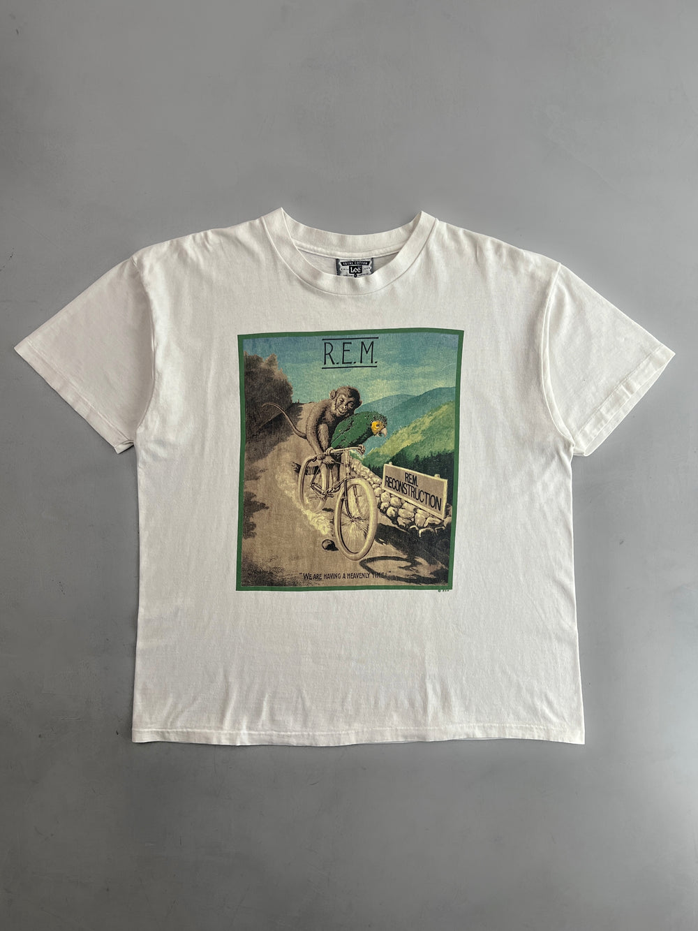 90's REM Reconstruction Tour Tee [XL]