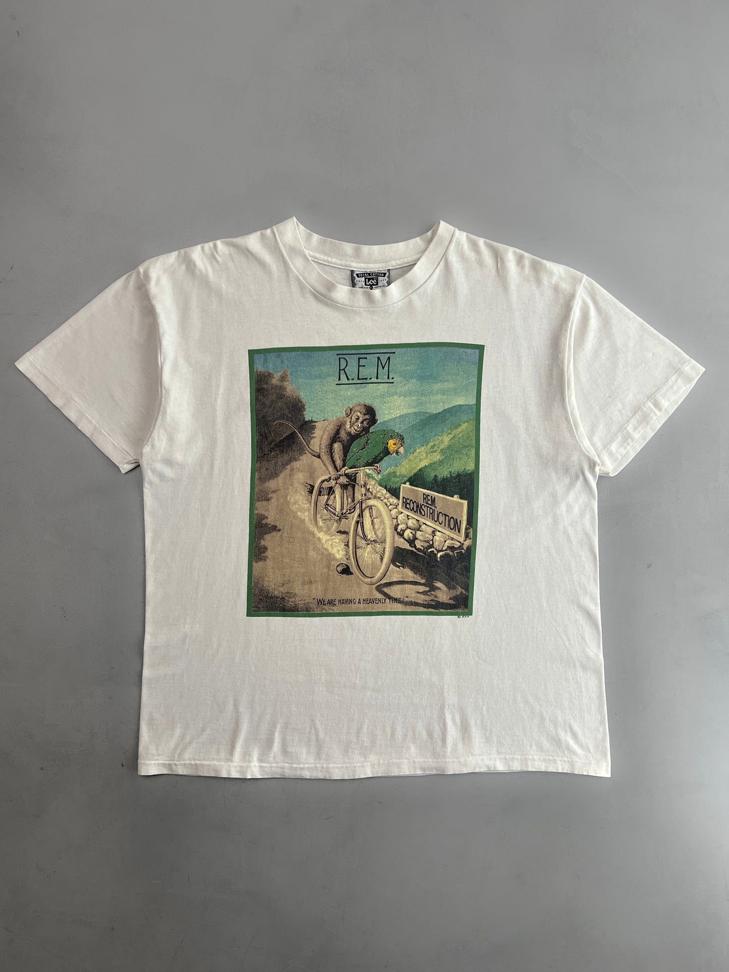 90's REM Reconstruction Tour Tee [XL]