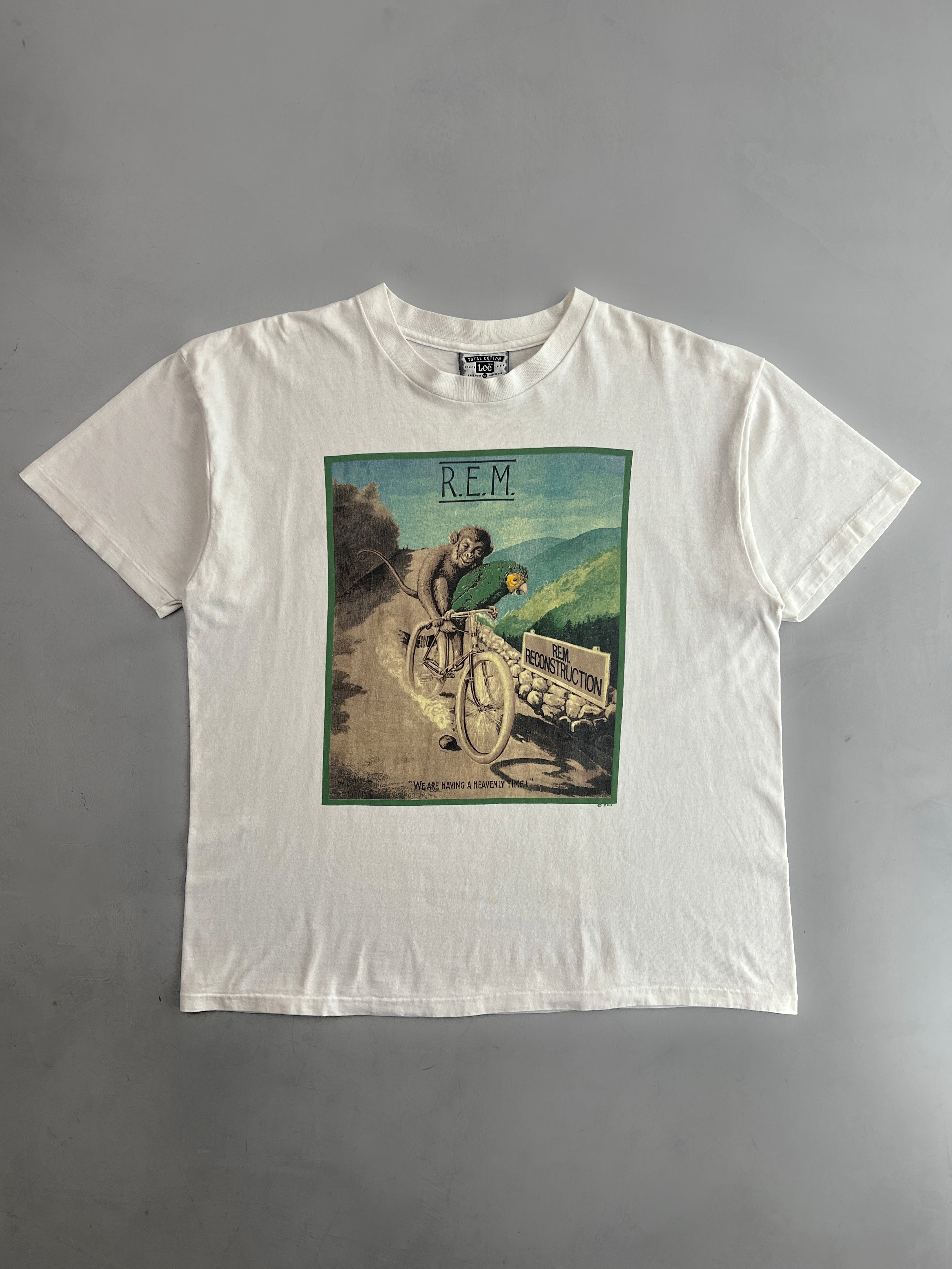 90's REM Reconstruction Tour Tee [XL]