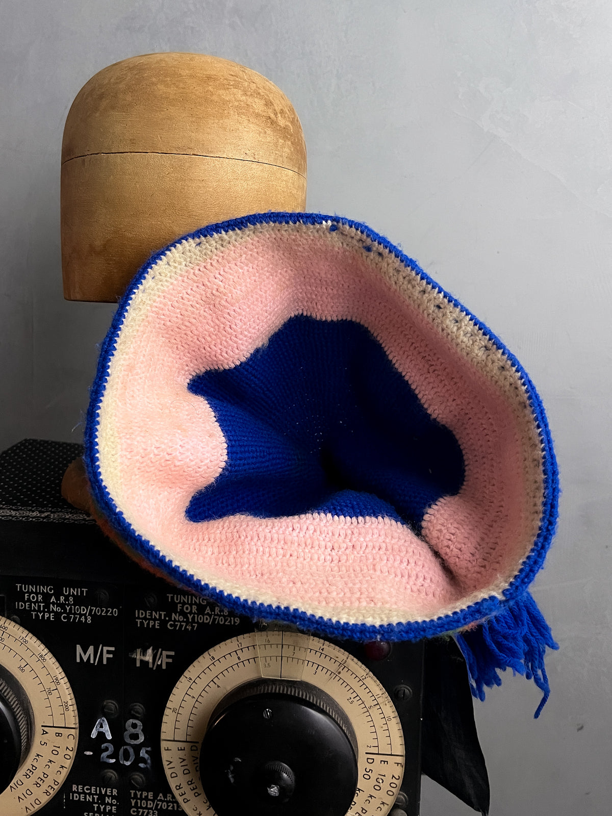 Nepalese Woven Pom Pom Hat