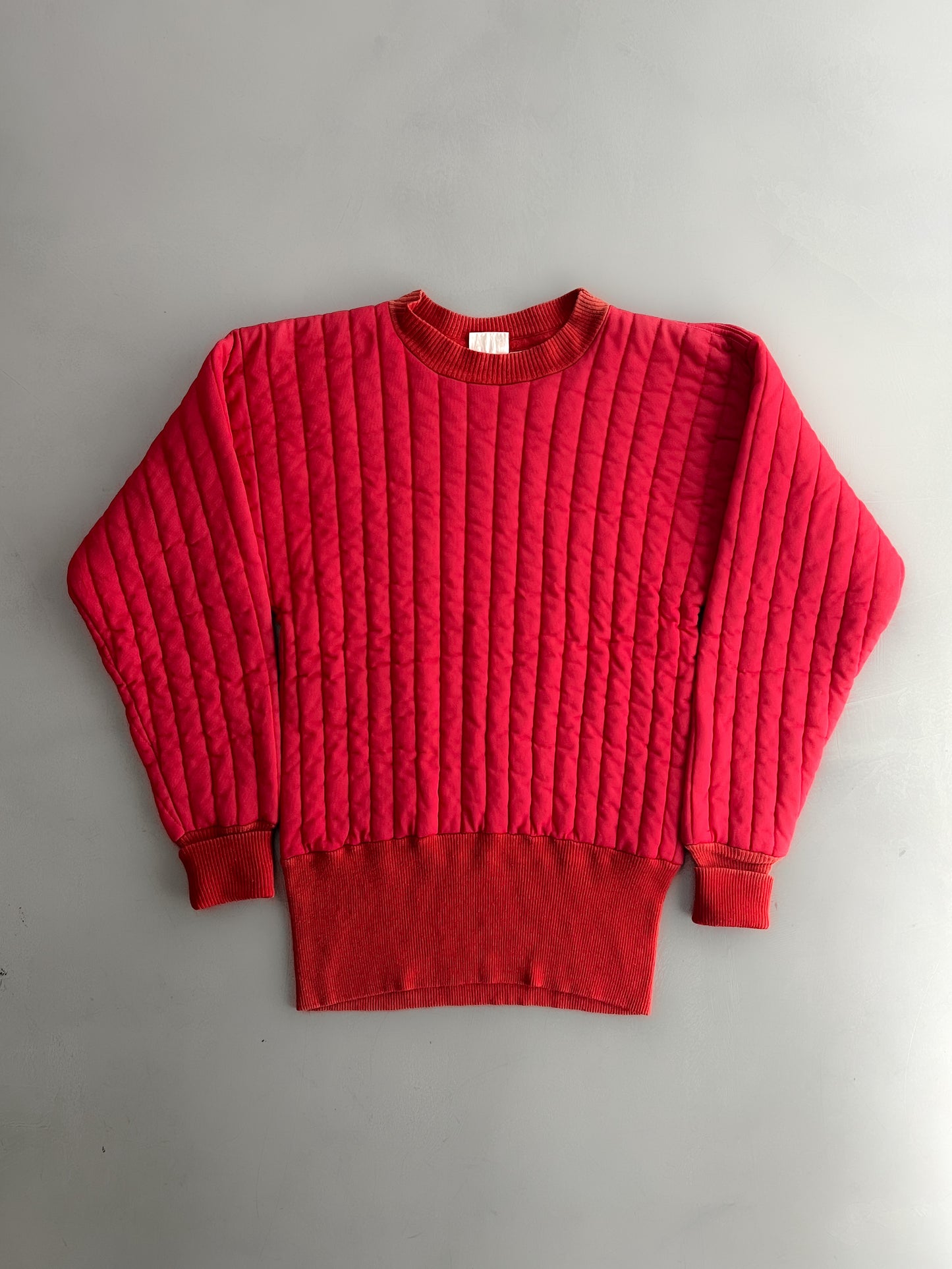 1970's Bodyguard Quilted Sweatshirt [S]
