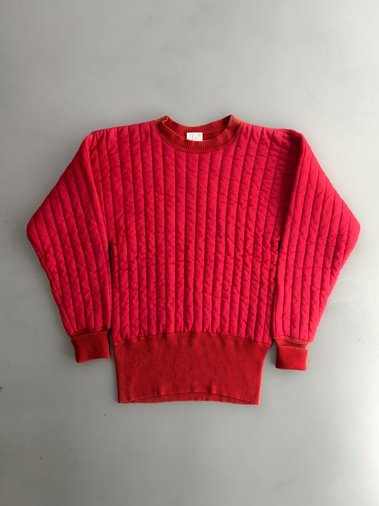 1970's Bodyguard Quilted Sweatshirt [S]
