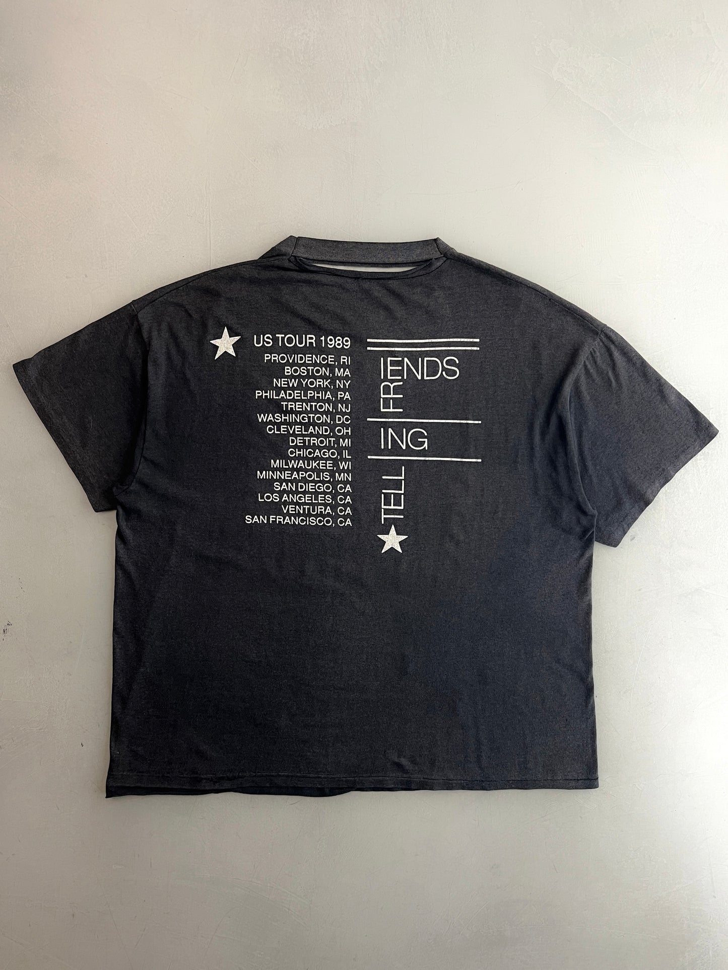 '89 Buzzcocks "Telling Friends" U.S Tour Tee [L/XL]