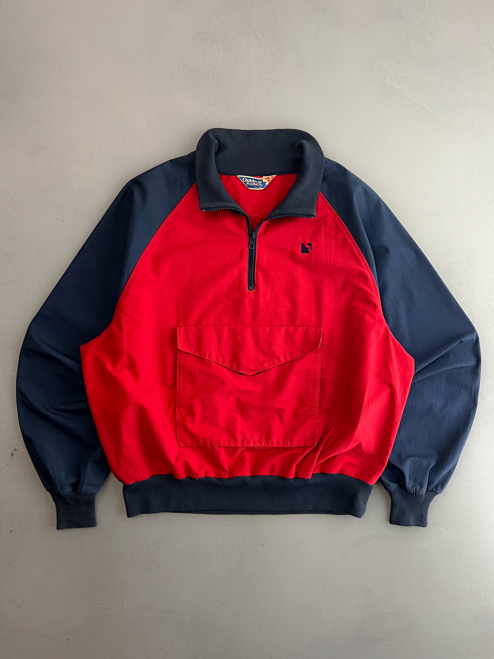 1990's Made in USA Quarter Zip Pullover [L]