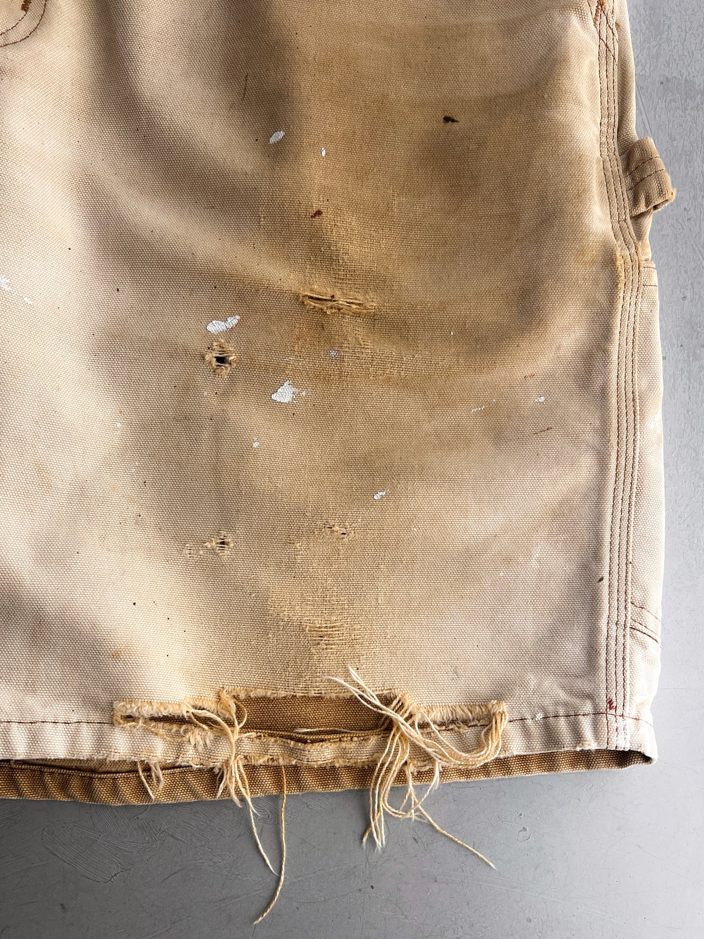 Thrashed Carhartt Carpenter Shorts [34"]