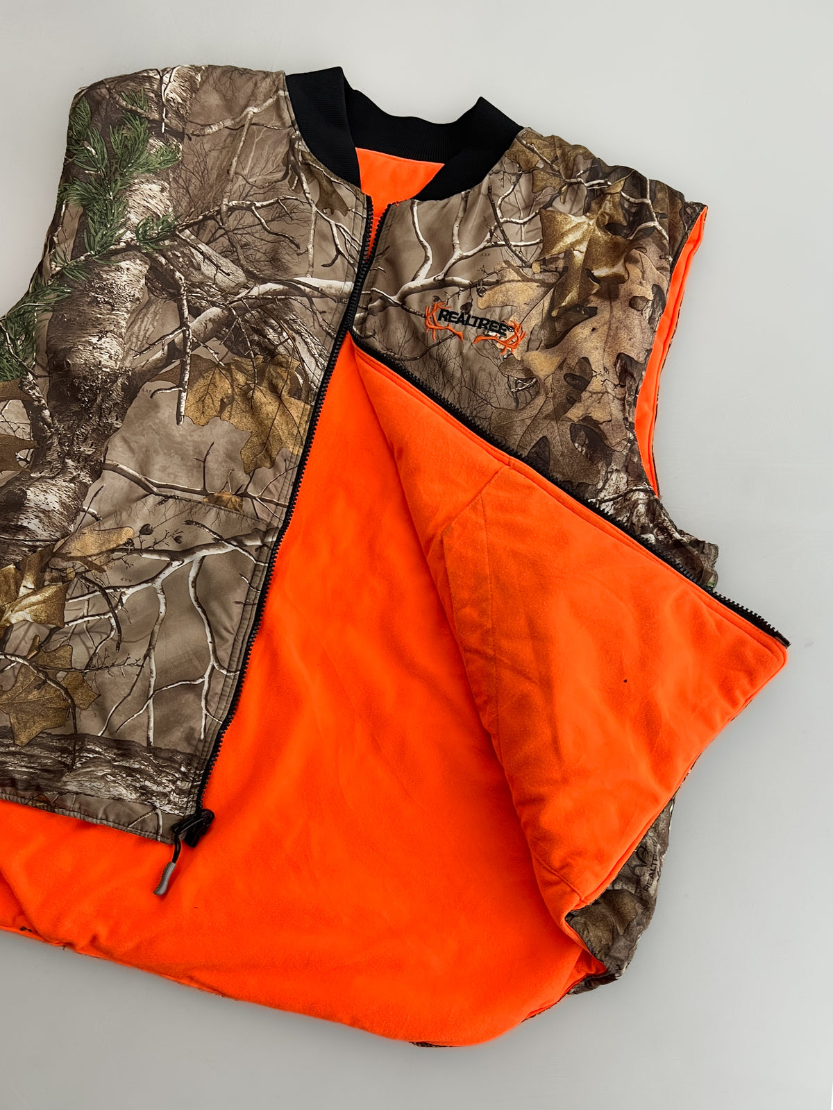 Realtree Survival Orange Vest [L]