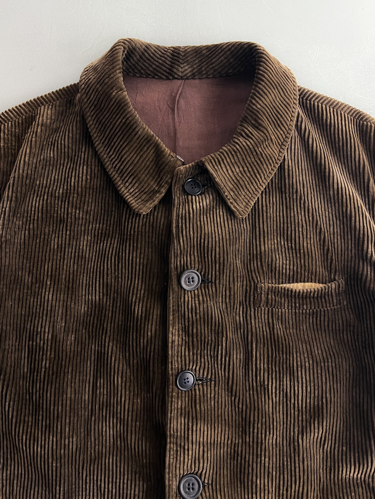 40's French Corduroy Hunting Jacket  [L/XL]