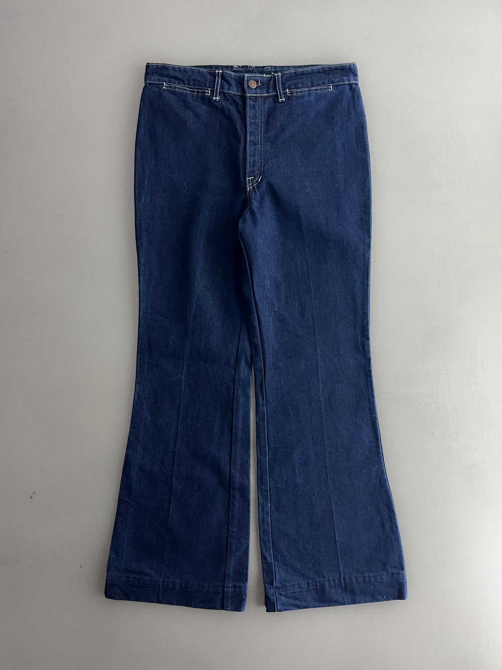 1970's Blues Union Denim Flares [31"]
