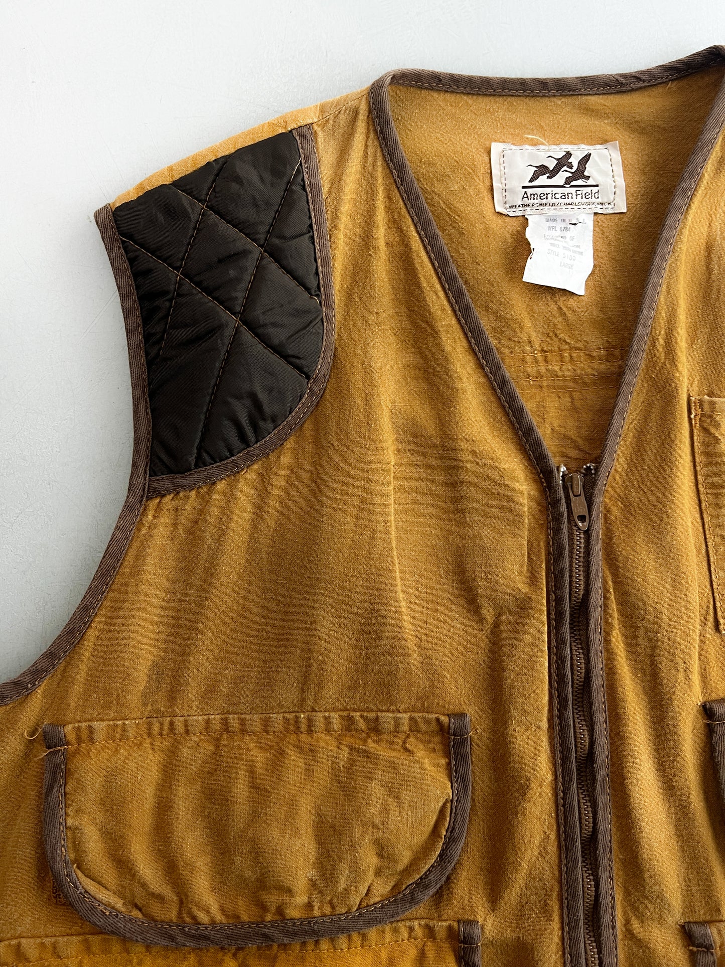 American Field Duck Cloth Hunting Vest [L]