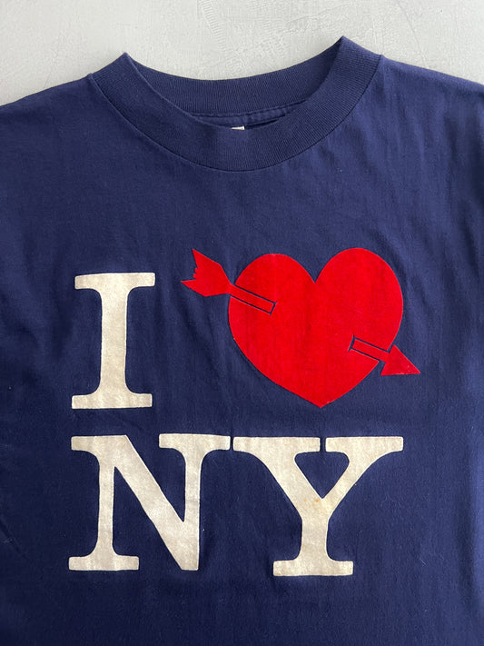 1980's Flock Letter "I ❤️ NY" [S/M]