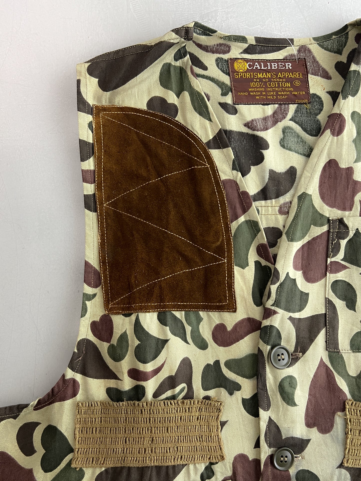 Caliber Duck Camo Hunting Vest [S/M]