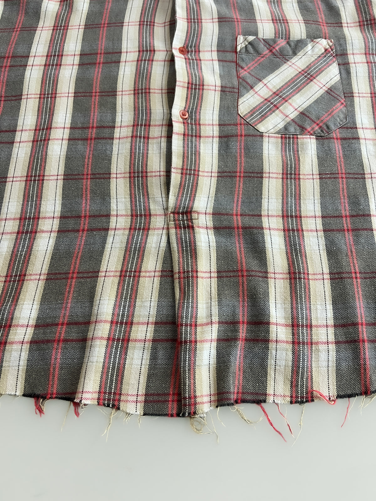Boxy French Grandfather Shirt [L/XL]
