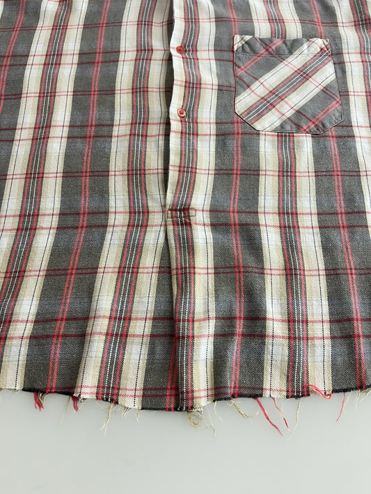 Boxy French Grandfather Shirt [L/XL]