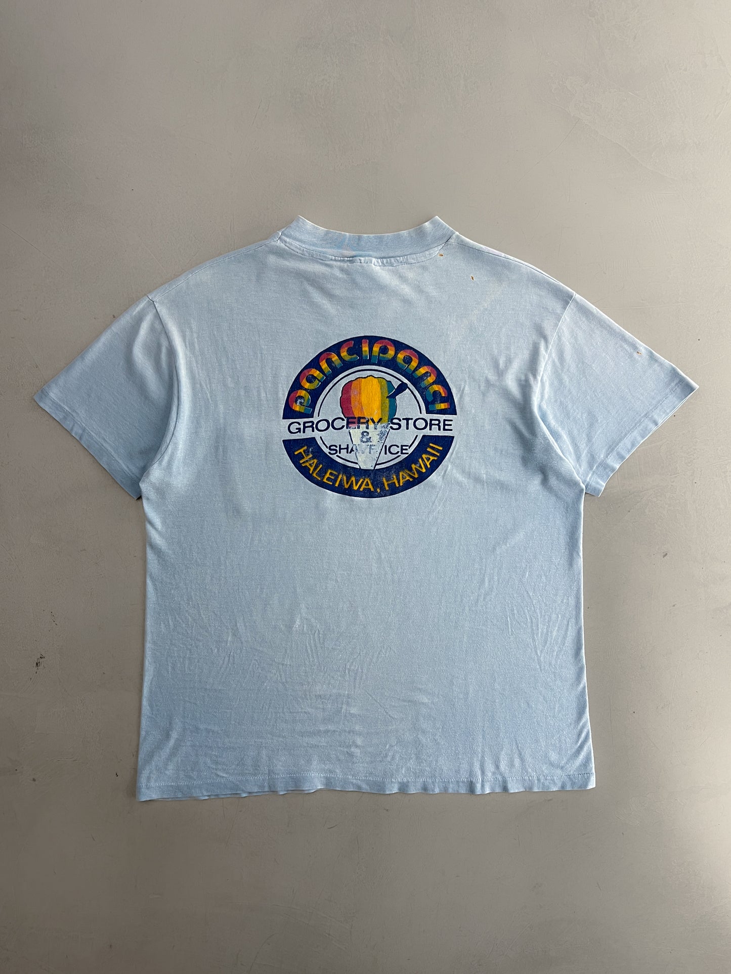 1980's Hawaiian Shave Ice Pocket Tee [L]