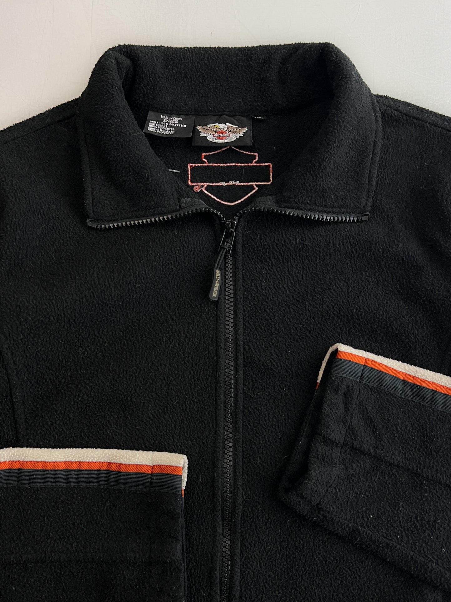 Harley Davidson Zip Up Fleece [L]