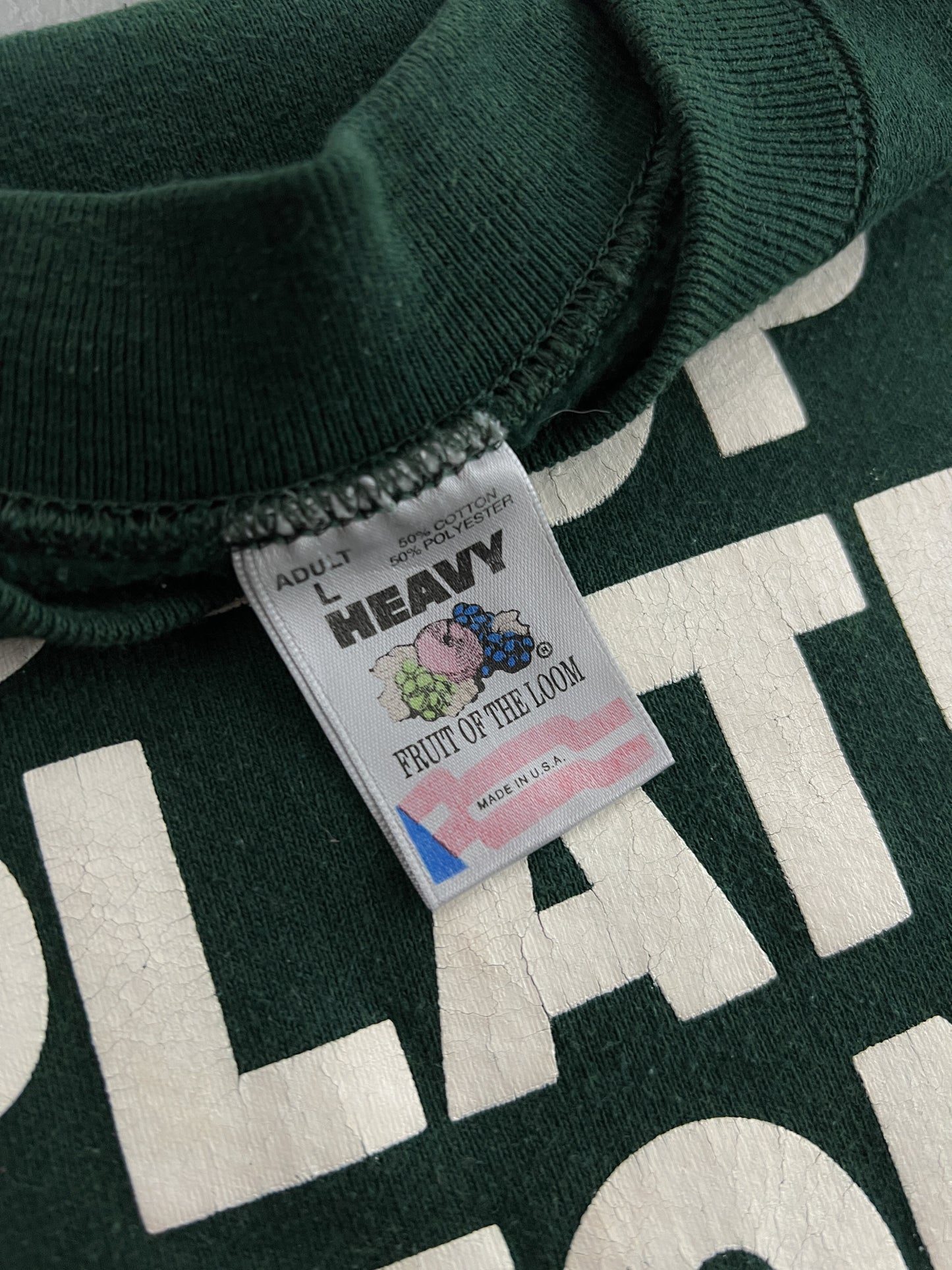 1990's Stop Plate Tectonics Sweatshirt [L]