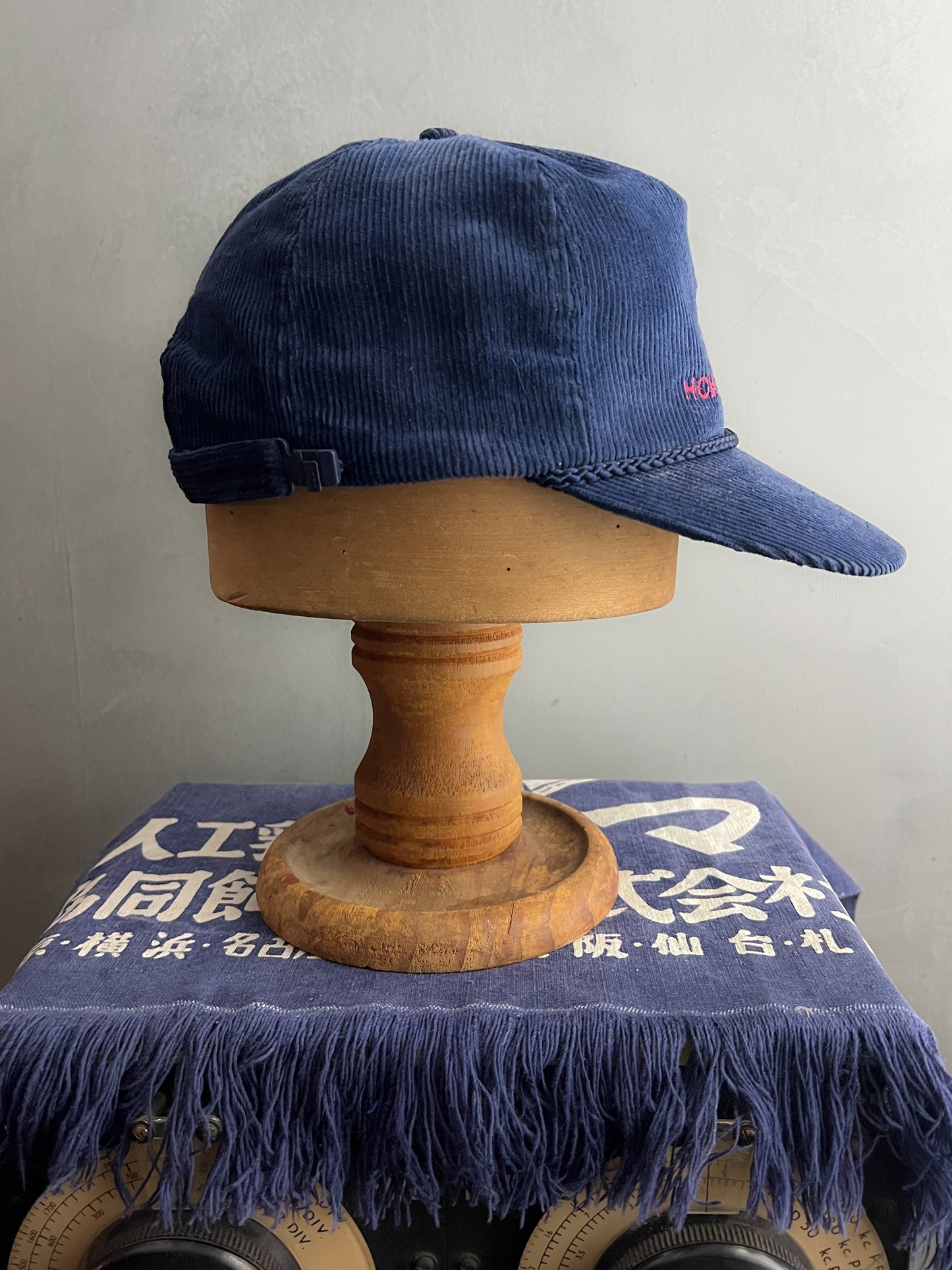 Corduroy Homer Alaska Salmon Cap