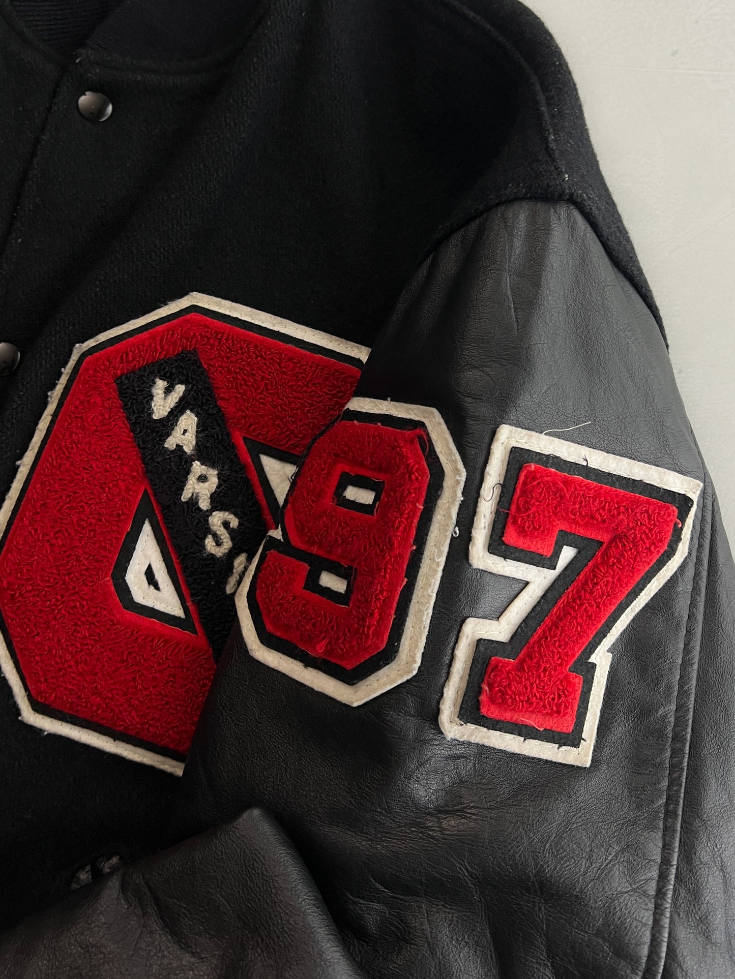 1990's Holloway Chainstitch Varsity Jacket [L/XL]