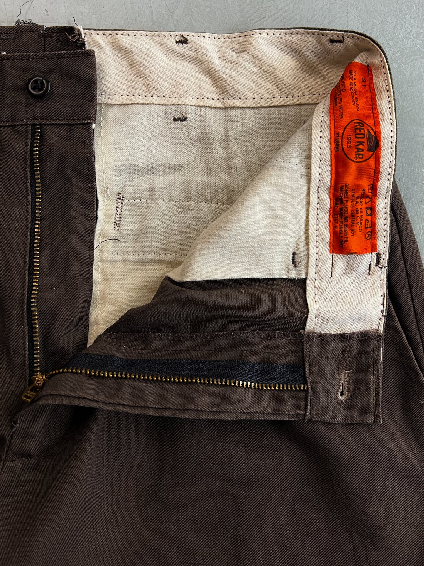 Red Kap Work Pants Brown [31"]