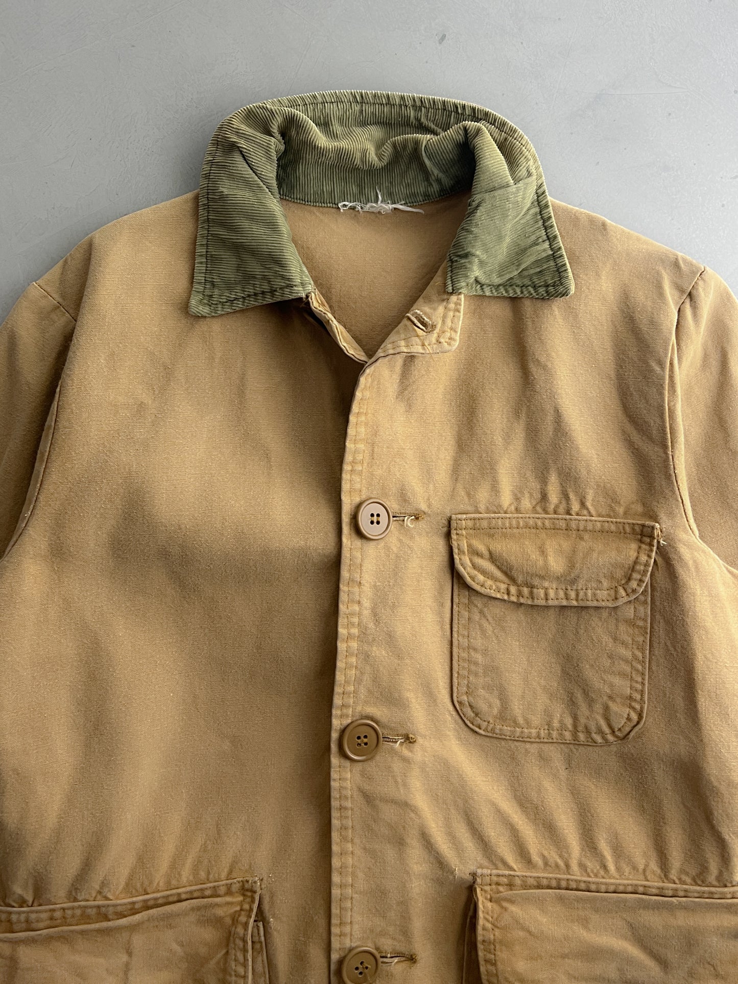 1960's Sears Duck Cloth Hunting Jacket [S/M]