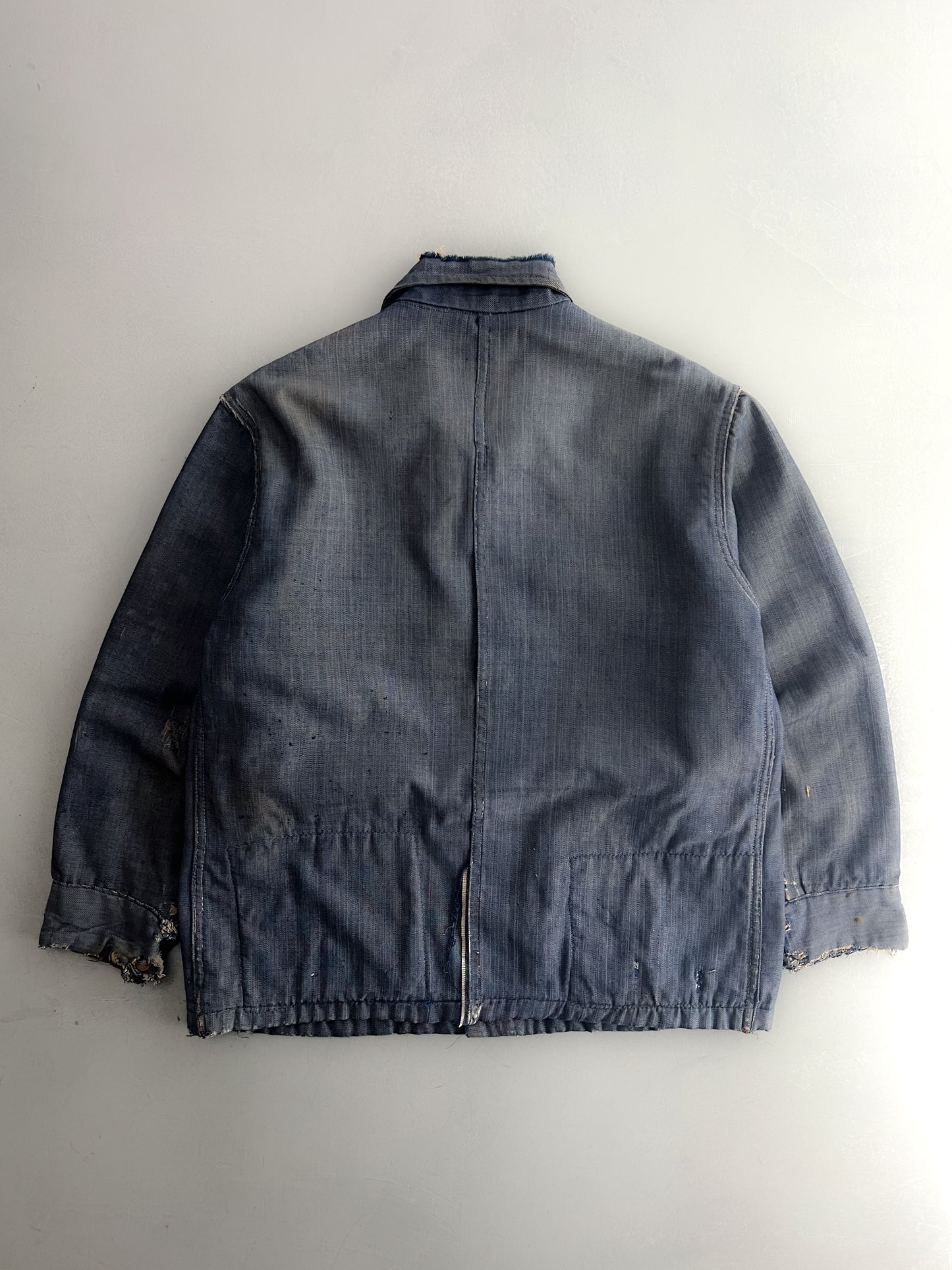 60's/70’s Thrashed J.C Penny Big Mac Denim Chore Jacket [L/XL]
