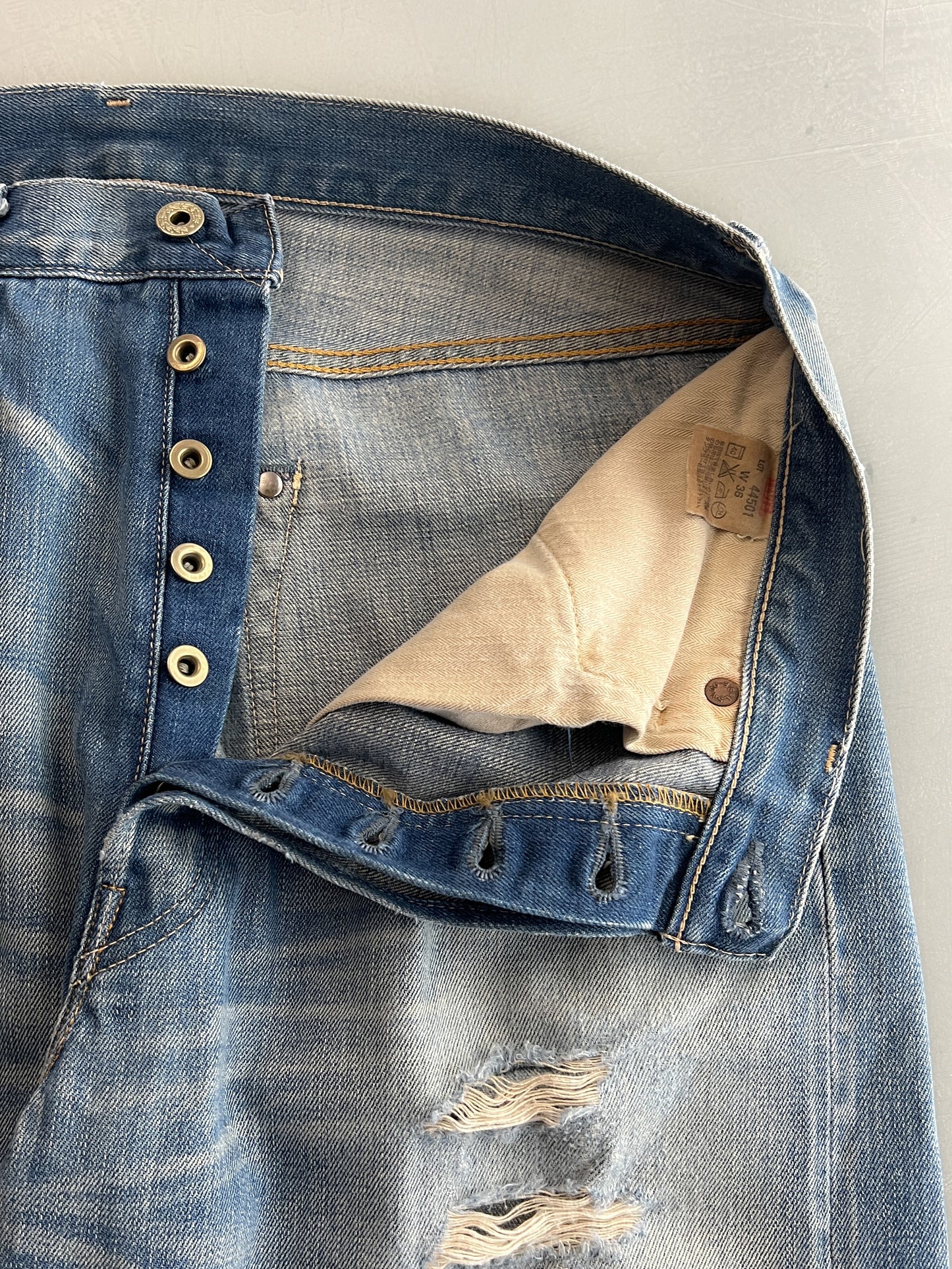 1990's LVC Levi's 501XX Big E Jeans [36"]