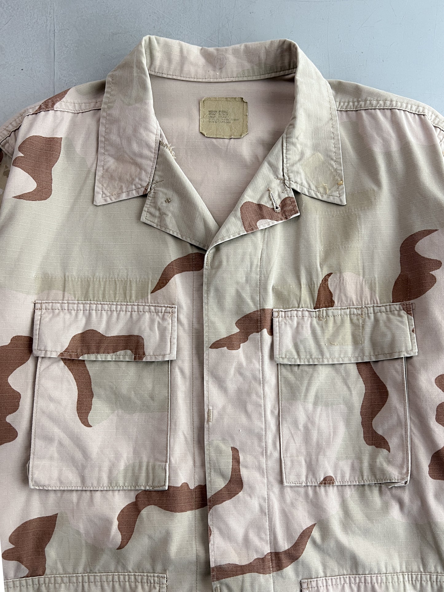1980's Rip Stop Desert Camo Field Jacket [M/L]