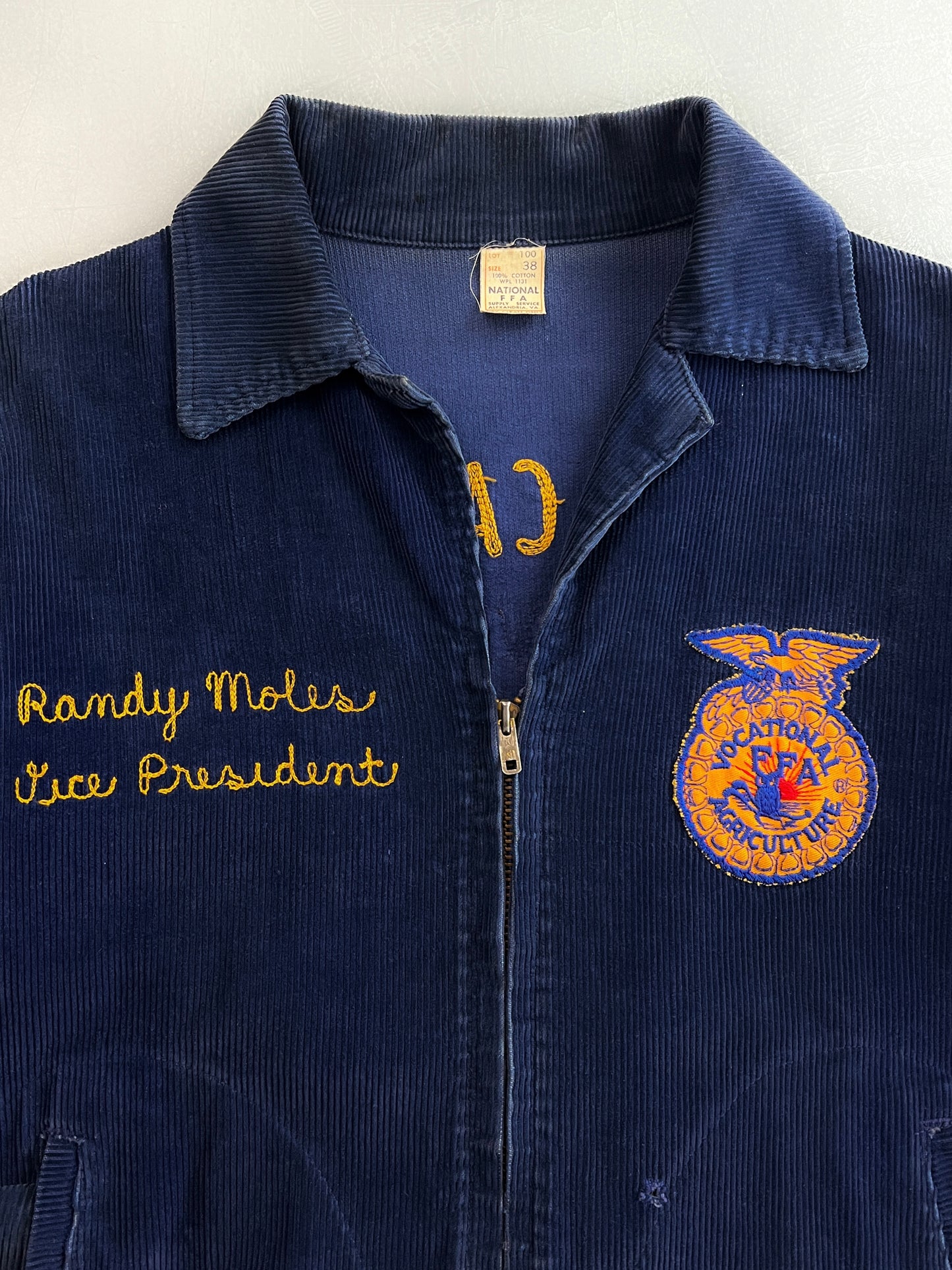1960's North Carolina FFA Corduroy Jacket [M]