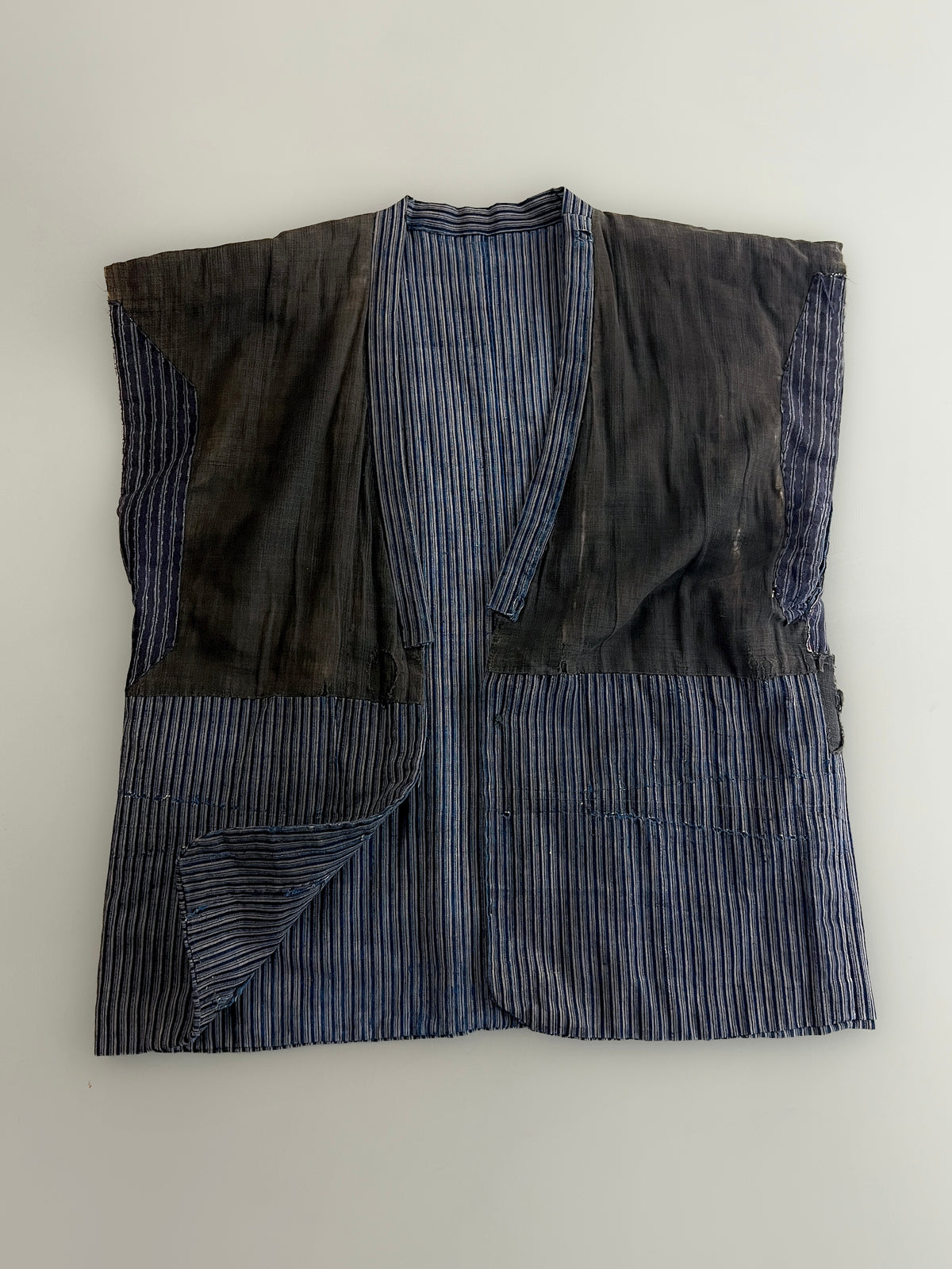 Early 20th c. Japanese Boro Work Vest  [L]