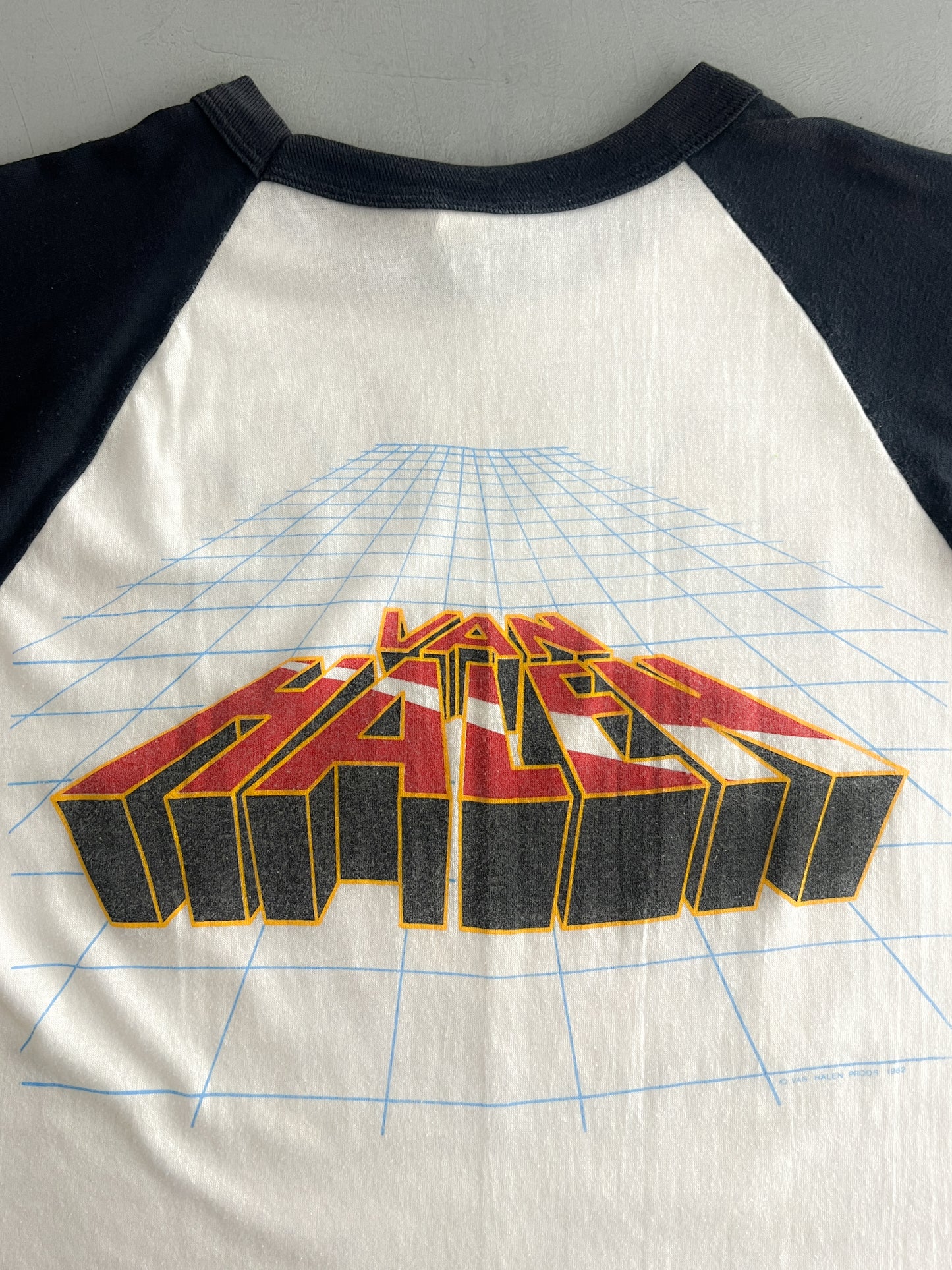 82' Van Halen Raglan Tee [M]
