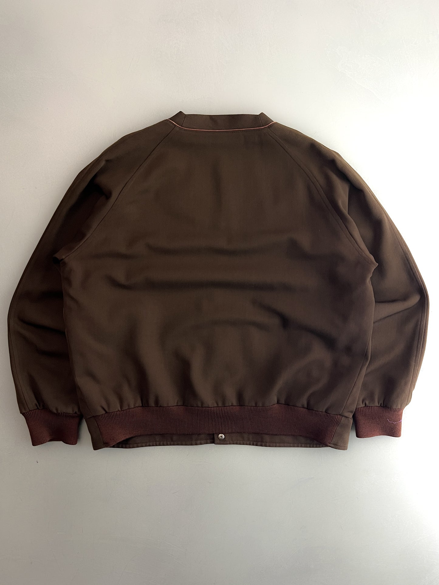 50's/60's Gaberdine Cardigan Jacket [L]