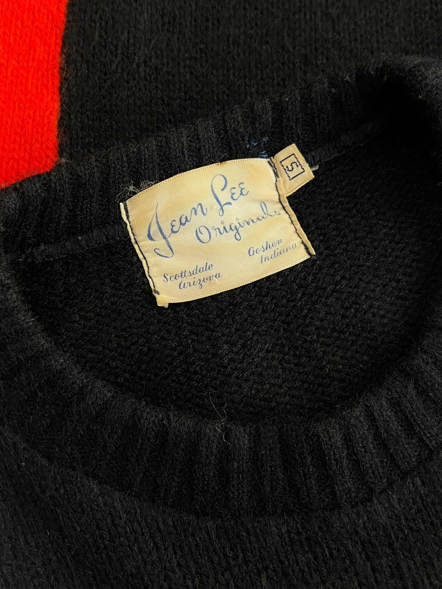 1950's "S" Varsity Knit Top [Womens S]