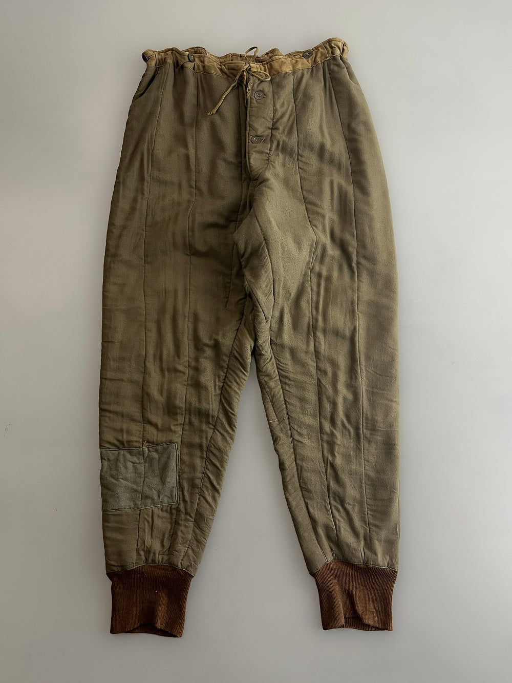 1960's Czech Army Quilted Trousers [28"-34"]