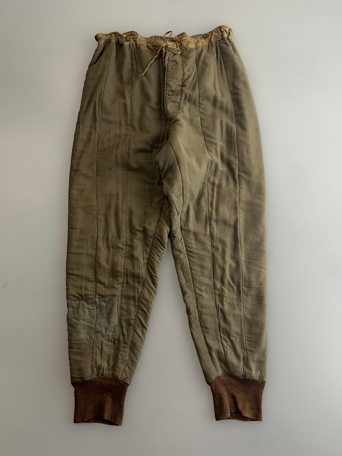 1960's Czech Army Quilted Trousers [28"-34"]