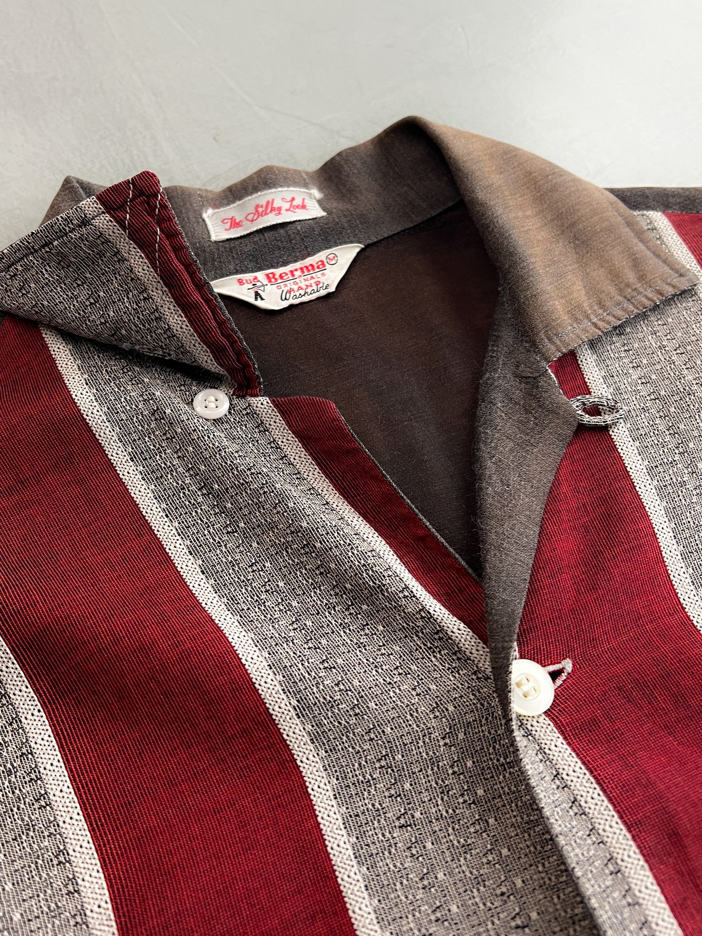 1950's Bud Berma Loop Collar Shirt [M]