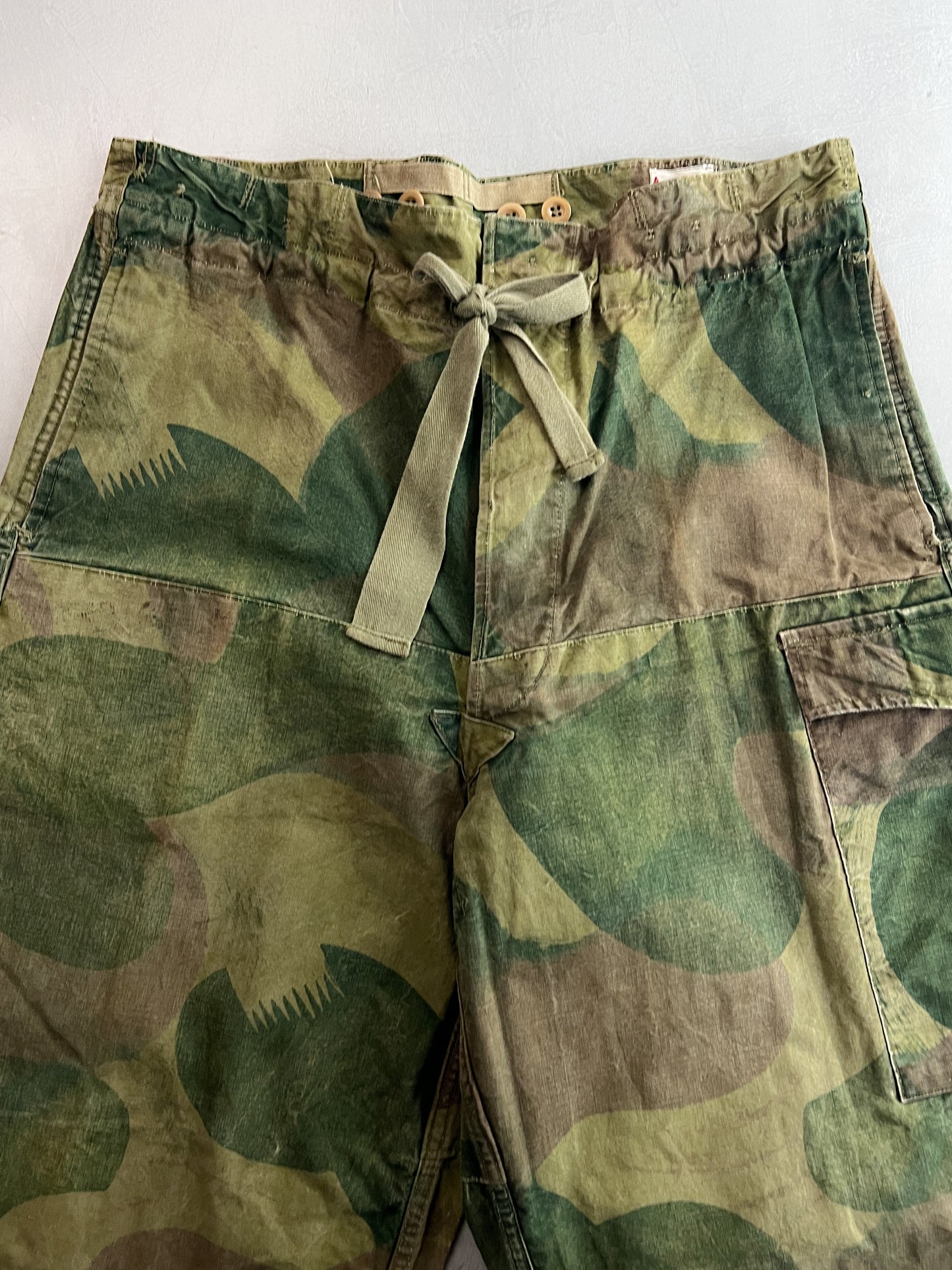 1950's Belgian Brushstroke Camo Pants [34"]