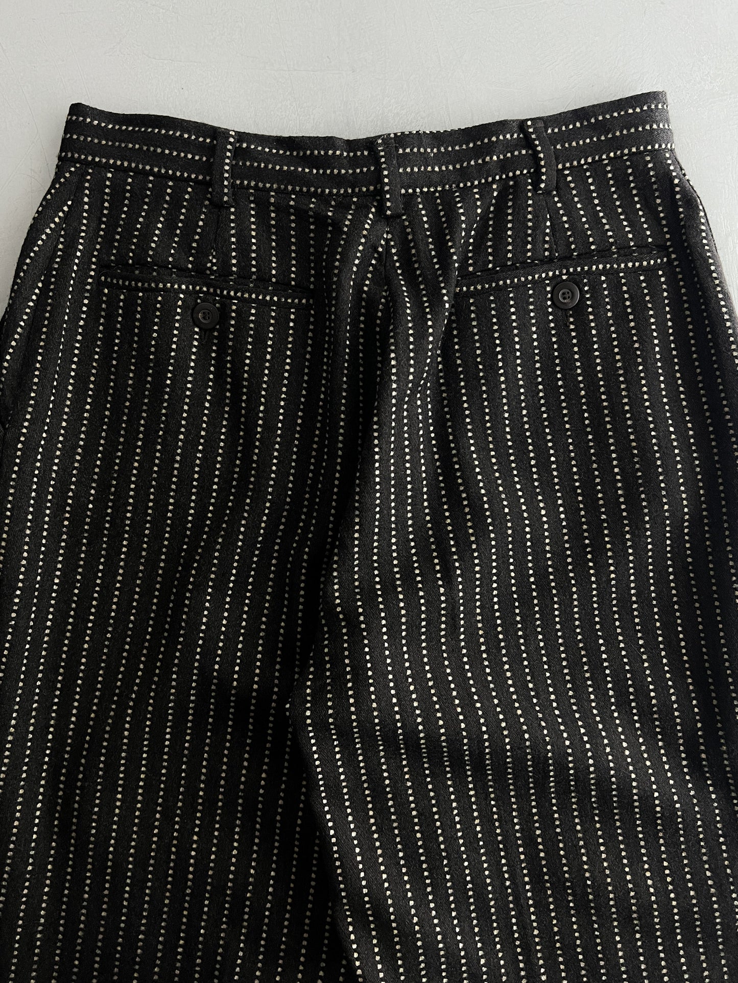 80's Pinstripe Work Pants [26"]