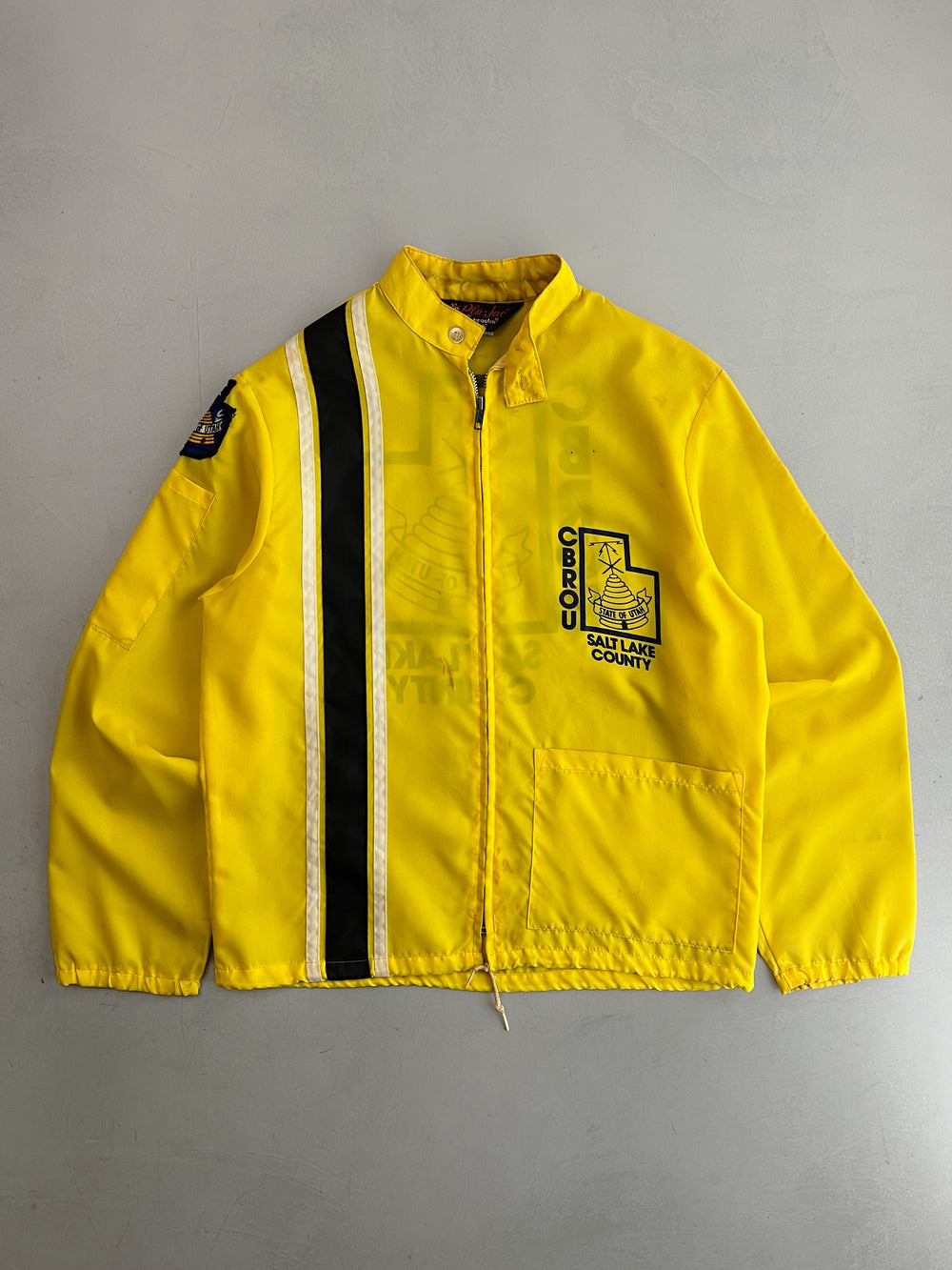 70's/80's Salt Lake County Radio Nylon Windbreaker [M]