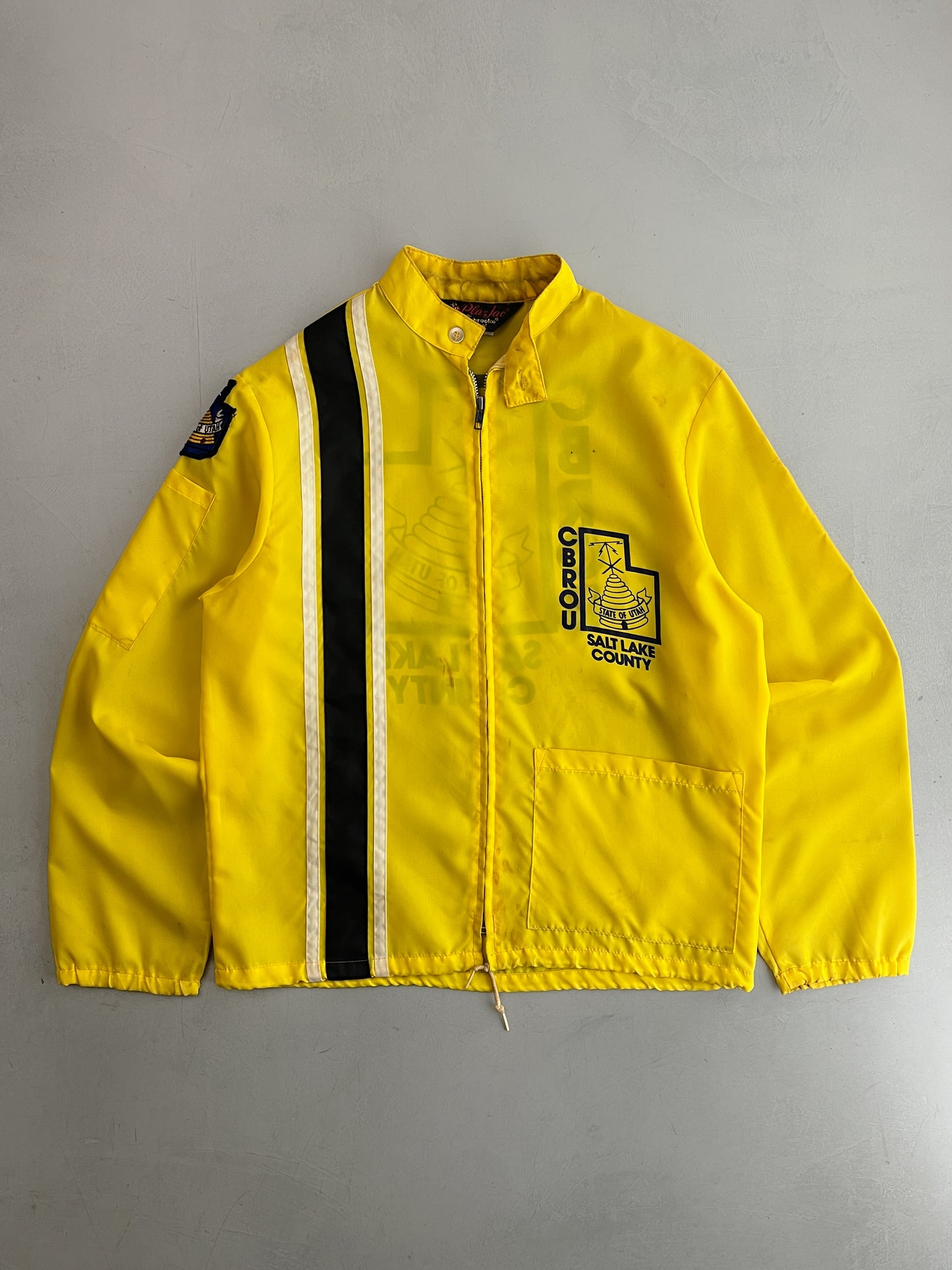 70's/80's Salt Lake County Radio Nylon Windbreaker [M]