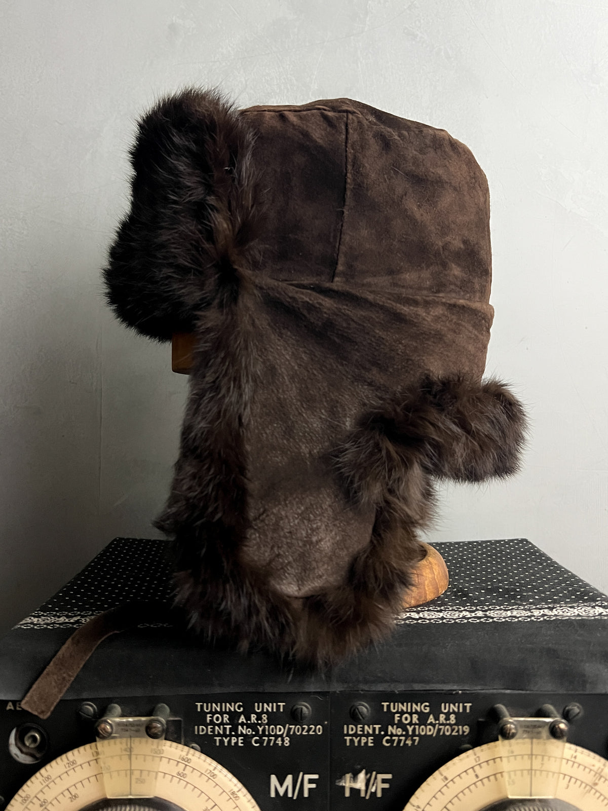 Suede Chapka Hat