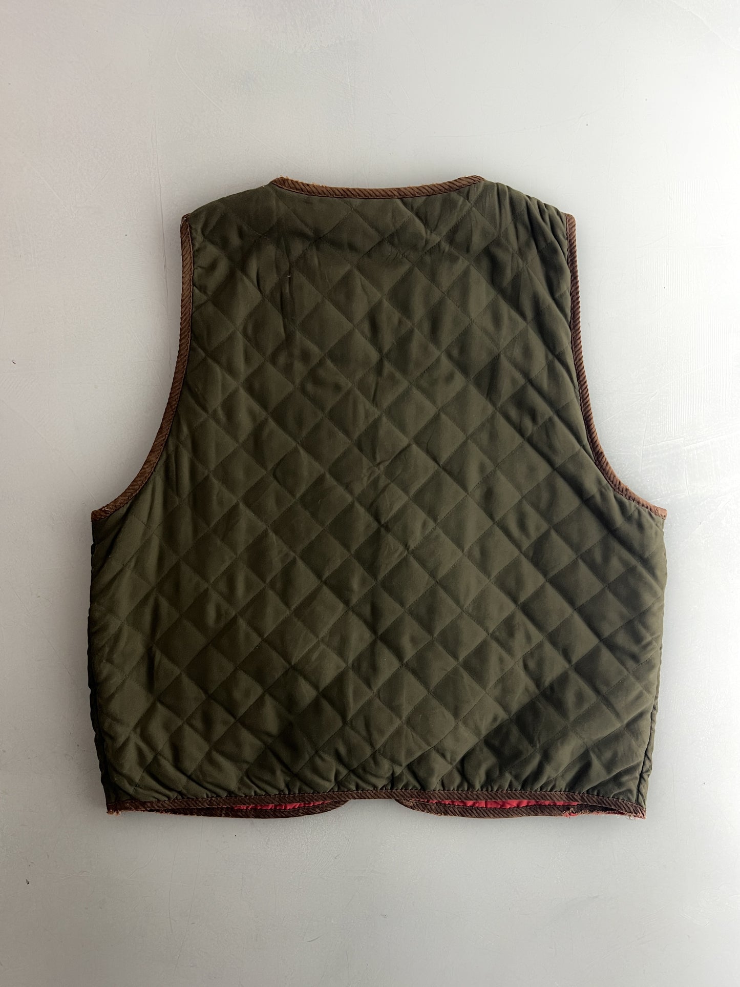 1980's Quilted Orvis Fishing Vest [S/M]