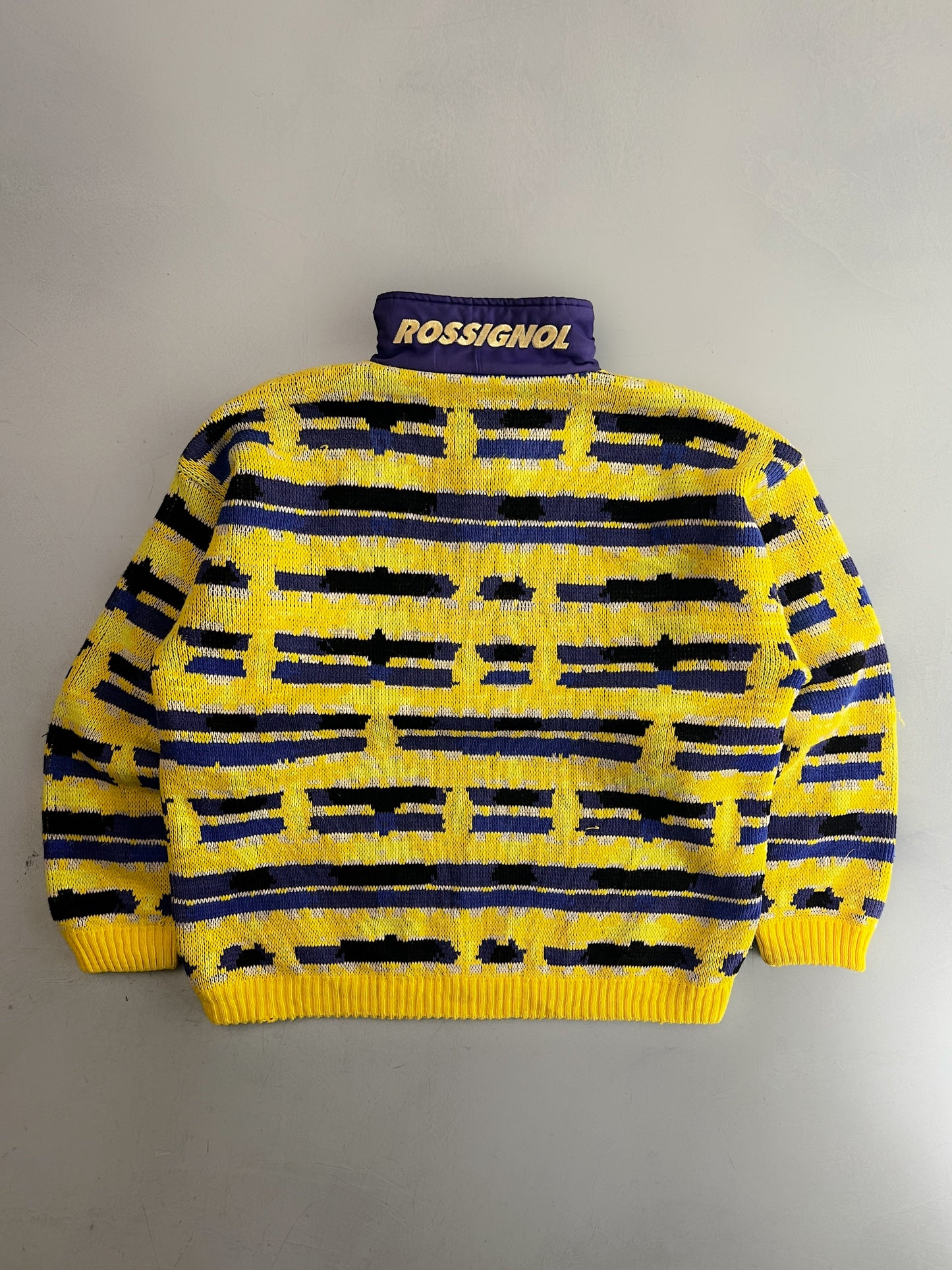 1990's Rossignol Windstopper Ski Knit [L]