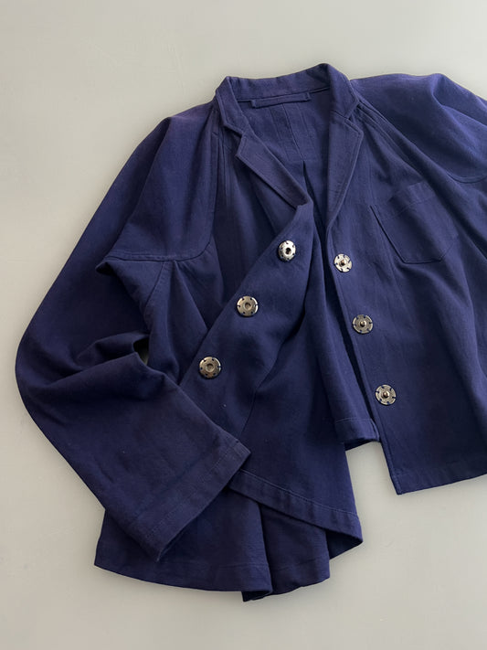 Cotton Flared Swing Jacket [Women's M]