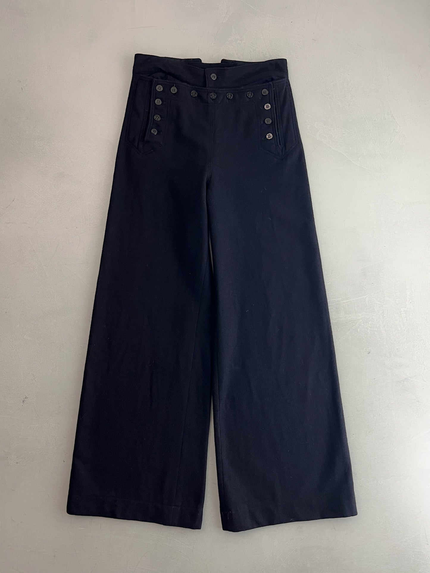 1970's Wool Navel Pants [28"]