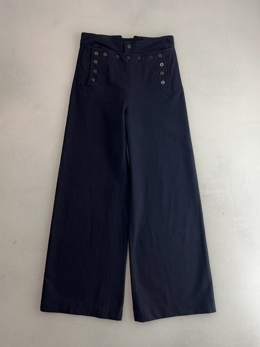 1970's Wool Navel Pants [28"]