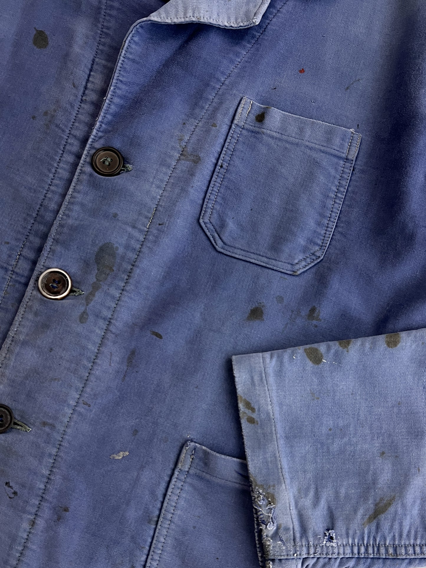 1950's French Moleskin Work Jacket [L/XL]