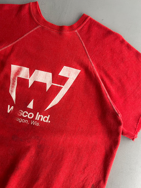 1970's Thrashed Raglan Sweatshirt [L]